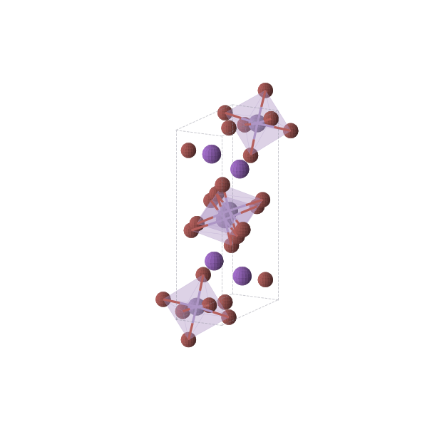 Crystal structure of Br12K4Mn4 (orthorhombic, Pnma (No. 62))