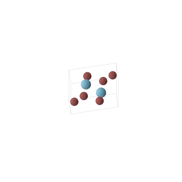 Crystal structure of LaBr3 (hexagonal, P63/m (No. 176))