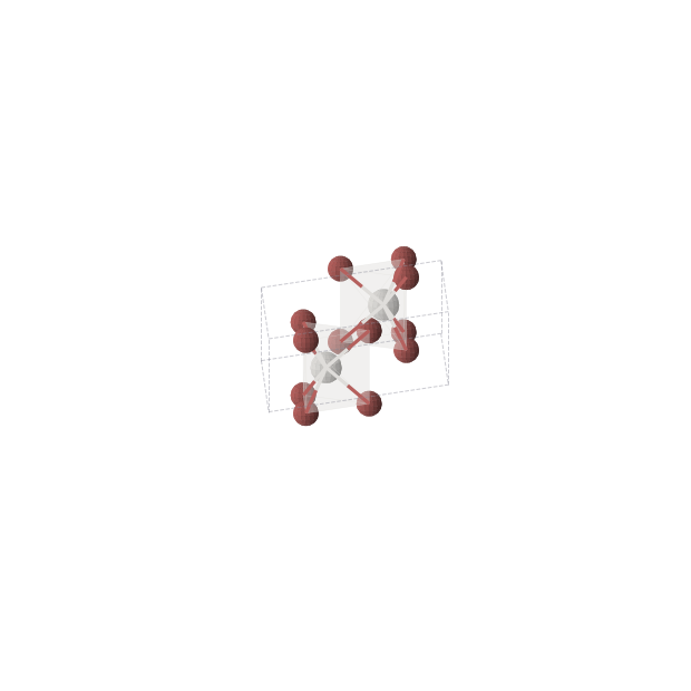 Crystal structure of ScBr3 (hexagonal, P63/mmc (No. 194))