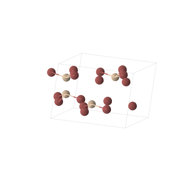 Crystal structure of SiBr3 (monoclinic, C2/m (No. 12))