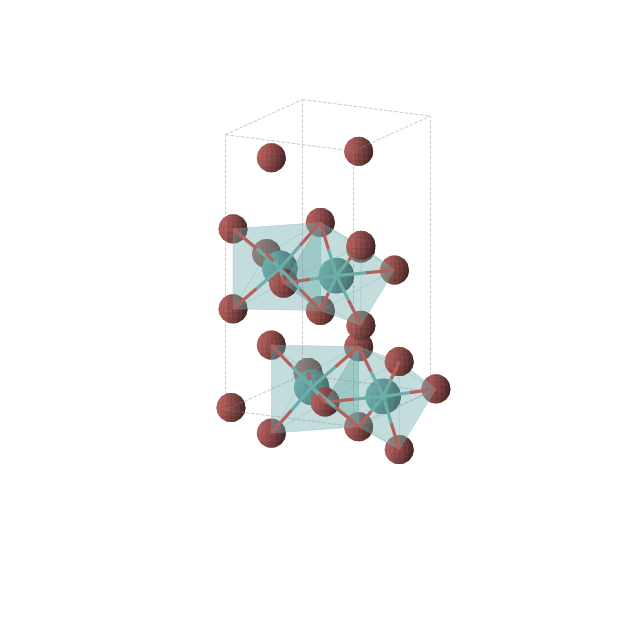 Crystal structure of TcBr3 (orthorhombic, Pmmn (No. 59))