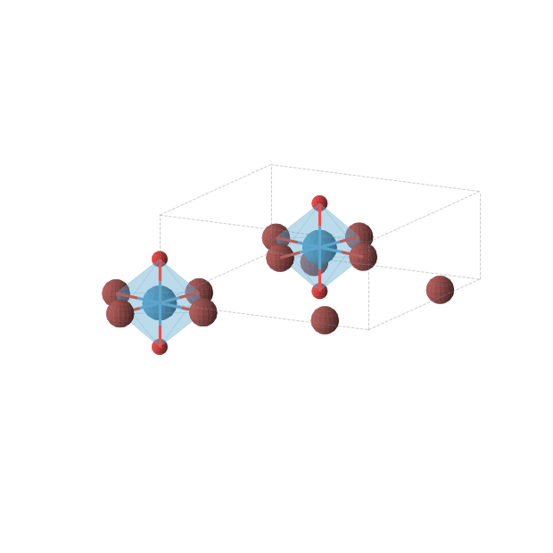 Crystal structure of WBr4O (tetragonal, I4/m (No. 87))