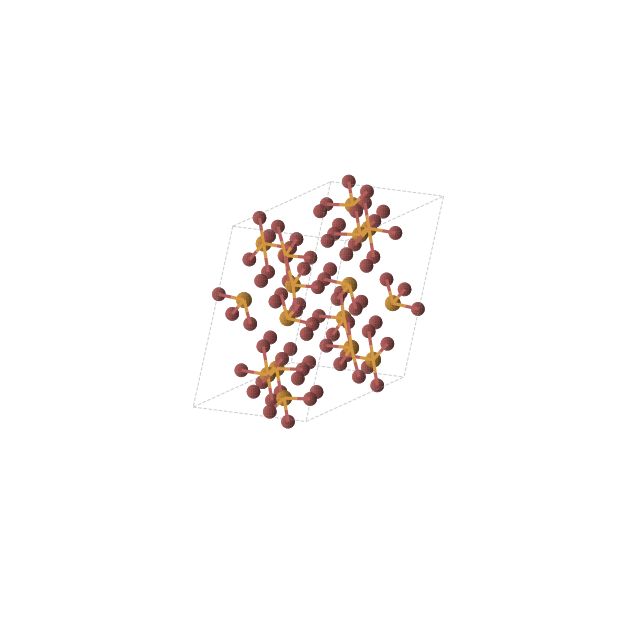 Crystal structure of TeBr4 (monoclinic, C2/c (No. 15))