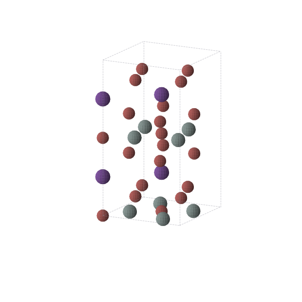 Crystal structure of Br10Cs2Sn4 (tetragonal, I4/mcm (No. 140))
