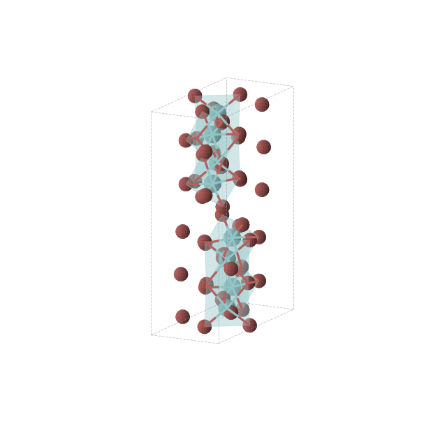 Crystal structure of NbBr5 (orthorhombic, Pnma (No. 62))