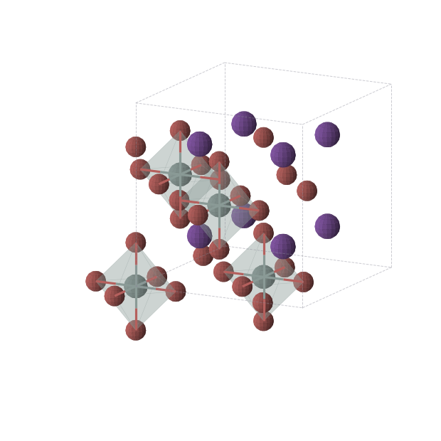 Crystal structure of Br6Cs2Sn (cubic, Fm-3m (No. 225))