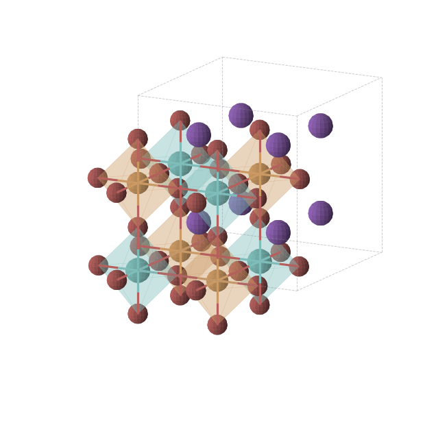 Crystal structure of Br6CuMoRb2 (cubic, Fm-3m (No. 225))
