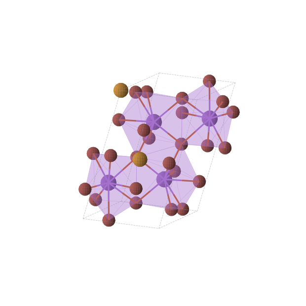 Crystal structure of Br12K4Te2 (monoclinic, P21/c (No. 14))