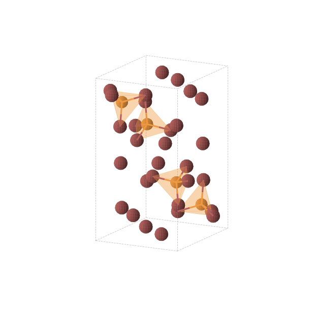 Crystal structure of PBr7 (orthorhombic, Pnma (No. 62))