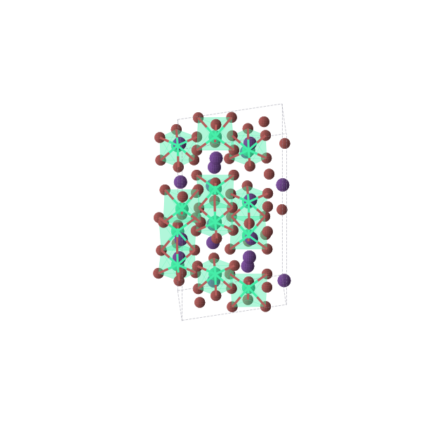 Crystal structure of Br18Cs6Ho4 (trigonal, R-3c (No. 167))