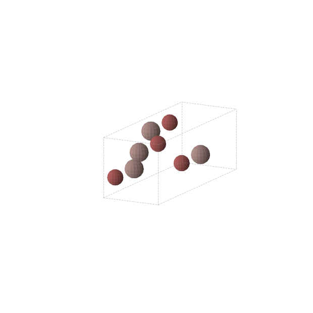 Crystal structure of Br2In2 (orthorhombic, Cmcm (No. 63))