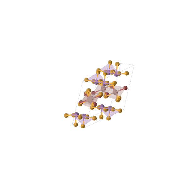 Crystal structure of Br2In2Sb4Se8 (monoclinic, C2/m (No. 12))