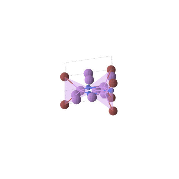 Crystal structure of Li10BrN3 (hexagonal, P-6m2 (No. 187))