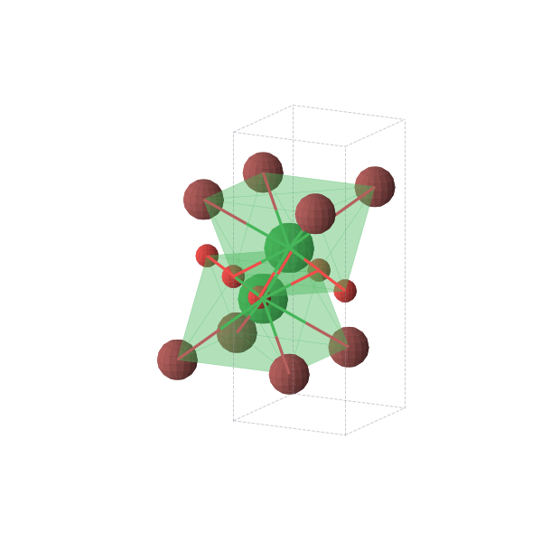 Crystal structure of LuBrO (tetragonal, P4/nmm (No. 129))