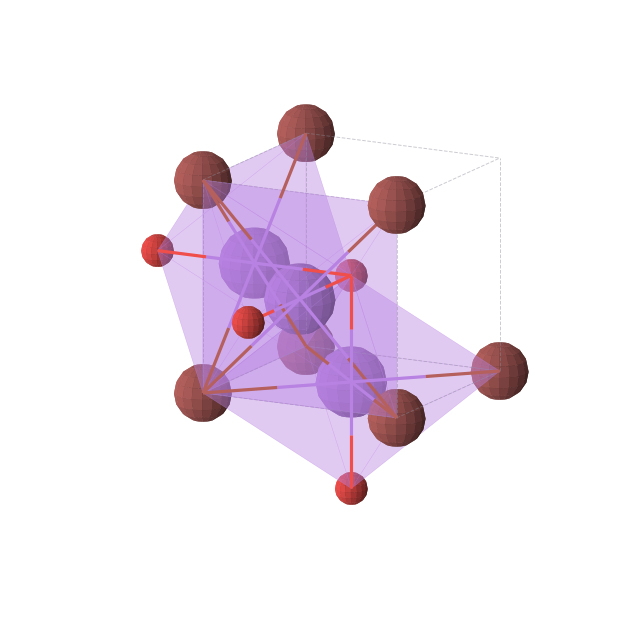 Crystal structure of Na3BrO (cubic, Pm-3m (No. 221))