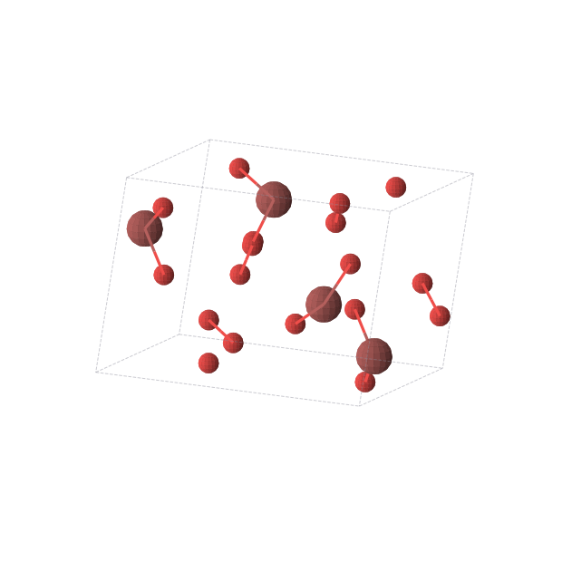 Crystal structure of BrO4 (monoclinic, P21 (No. 4))