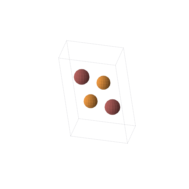 Crystal structure of PBr (triclinic, P-1 (No. 2))