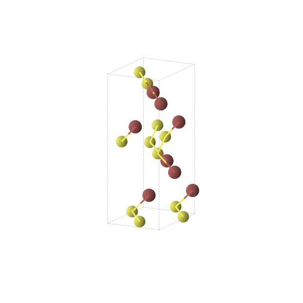 Crystal structure of SBr (orthorhombic, Aea2 (No. 41))