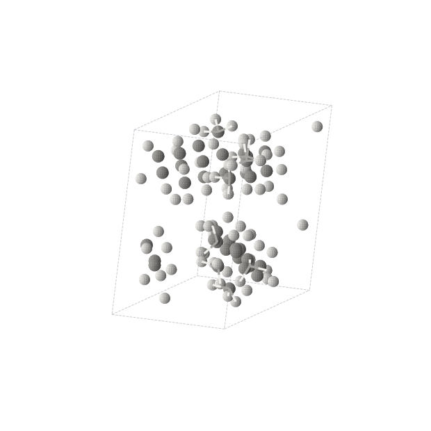 Crystal structure of C38H68 (monoclinic, P21 (No. 4))