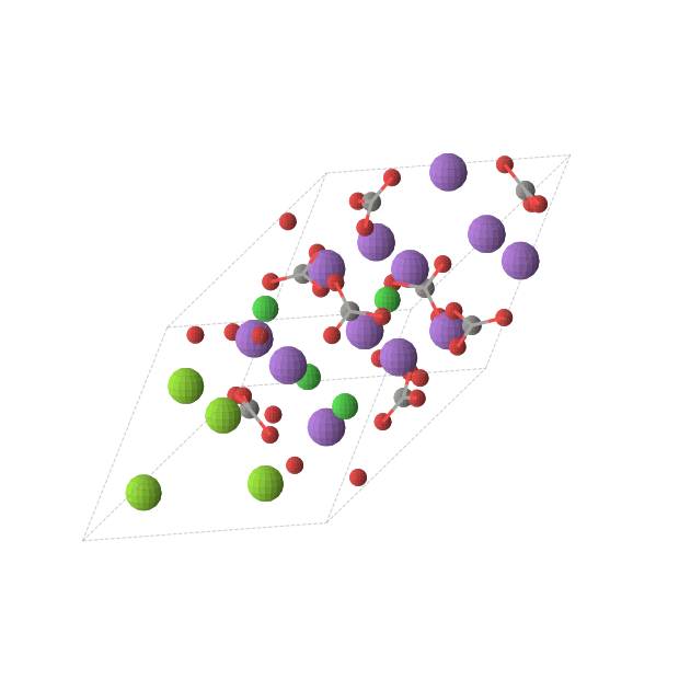 Crystal structure of C8Cl4Mg4Na12O24 (cubic, Fd-3 (No. 203))