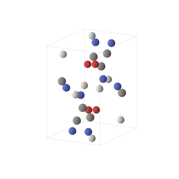 Crystal structure of C8H8N8O4 (orthorhombic, Pnma (No. 62))