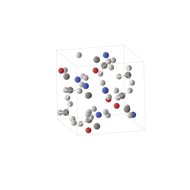 Crystal structure of H5C2NO (trigonal, R3c (No. 161))