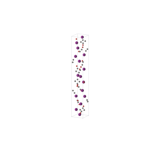 Crystal structure of C2IO (tetragonal, P43212 (No. 96))