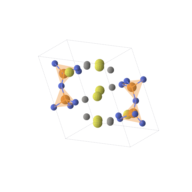 Crystal structure of C12N18P6S12 (triclinic, P-1 (No. 2))