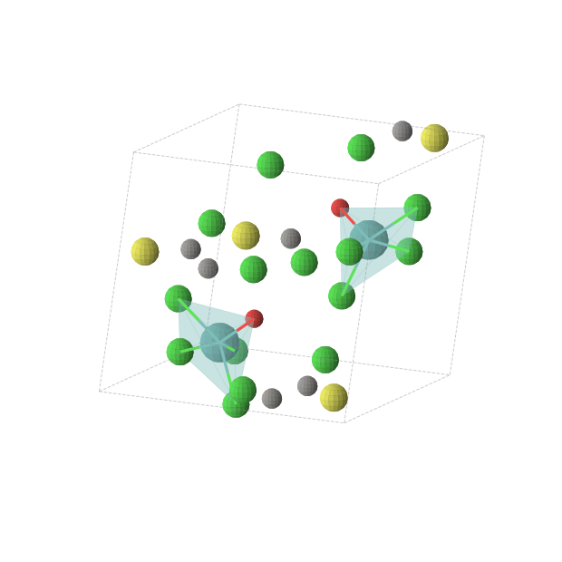 Crystal structure of C6Cl14Mo2O2S4 (monoclinic, Pc (No. 7))