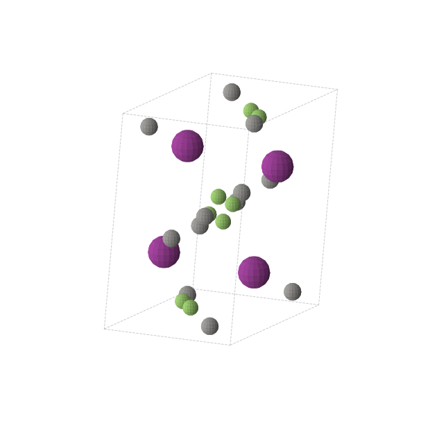 Crystal structure of C12F8I4 (monoclinic, P21/c (No. 14))