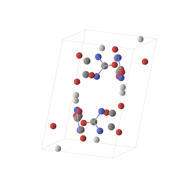 Crystal structure of C3H2N2O3 (monoclinic, P21/c (No. 14))