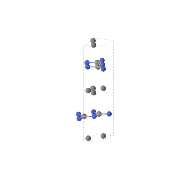 Crystal structure of C3N (orthorhombic, Cmcm (No. 63))