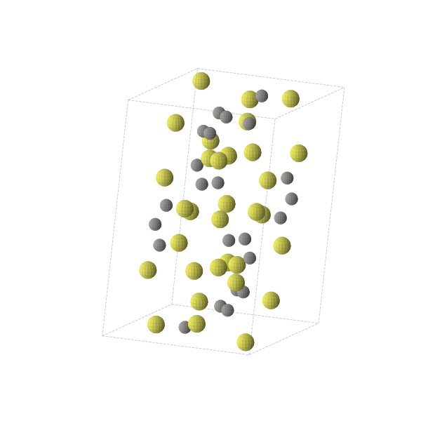 Crystal structure of C3S4 (monoclinic, P21/c (No. 14))
