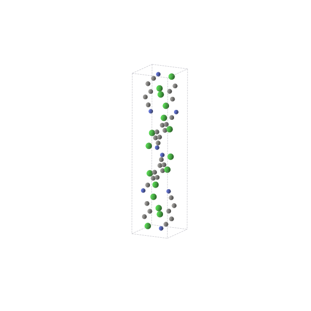 Crystal structure of C4NCl2 (monoclinic, P21/c (No. 14))