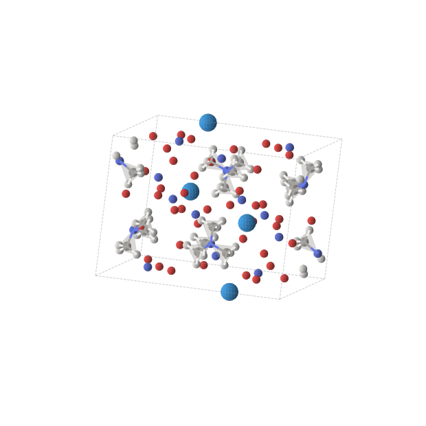 Crystal structure of C4H12N4O11U (monoclinic, P21/c (No. 14))