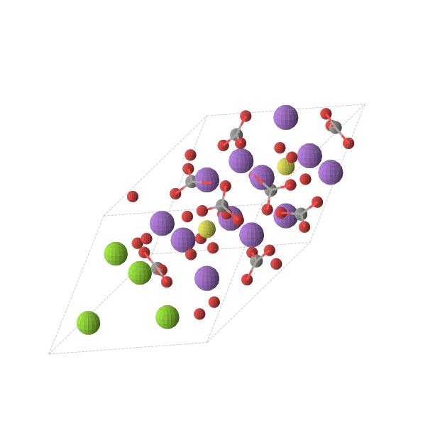 Crystal structure of C8Mg4Na12O32S2 (cubic, Fd-3 (No. 203))