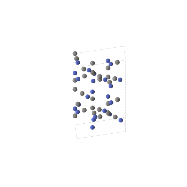 Crystal structure of C10N8 (trigonal, R3c (No. 161))