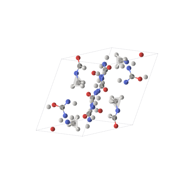 Crystal structure of C6H19N7O4 (triclinic, P-1 (No. 2))