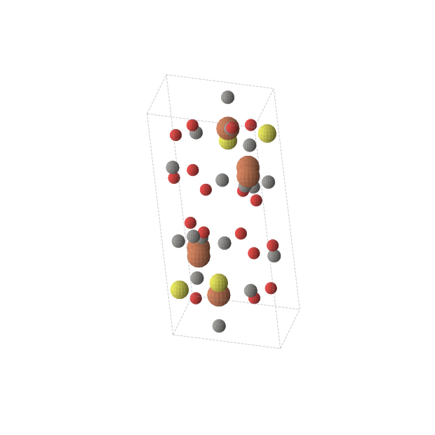 Crystal structure of C18Fe6O18S4 (triclinic, P-1 (No. 2))