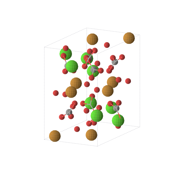 Crystal structure of C8Ca8O40Te8 (orthorhombic, Pbca (No. 61))