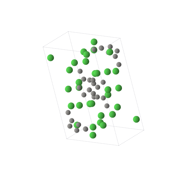 Crystal structure of CCl (triclinic, P-1 (No. 2))