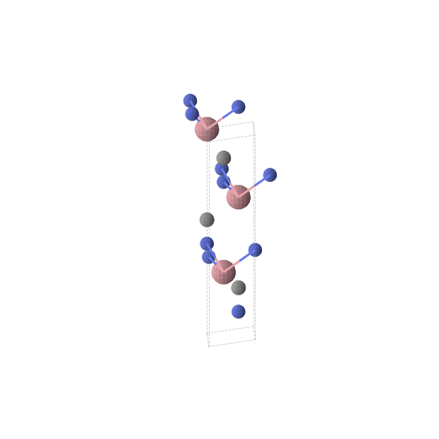 Crystal structure of CoCN (orthorhombic, Cmce (No. 64))
