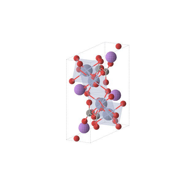 Crystal structure of LiCrCO4 (orthorhombic, Pnma (No. 62))
