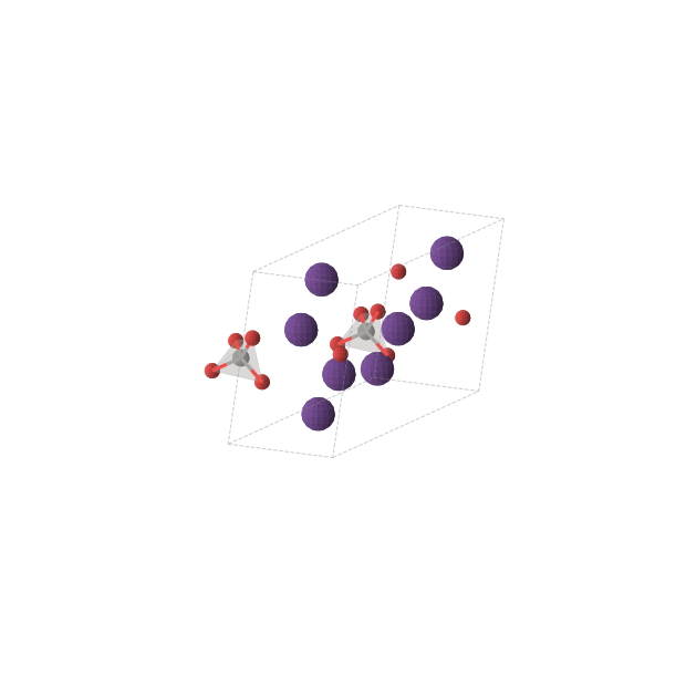 Crystal structure of C2Cs8O8 (monoclinic, C2 (No. 5))