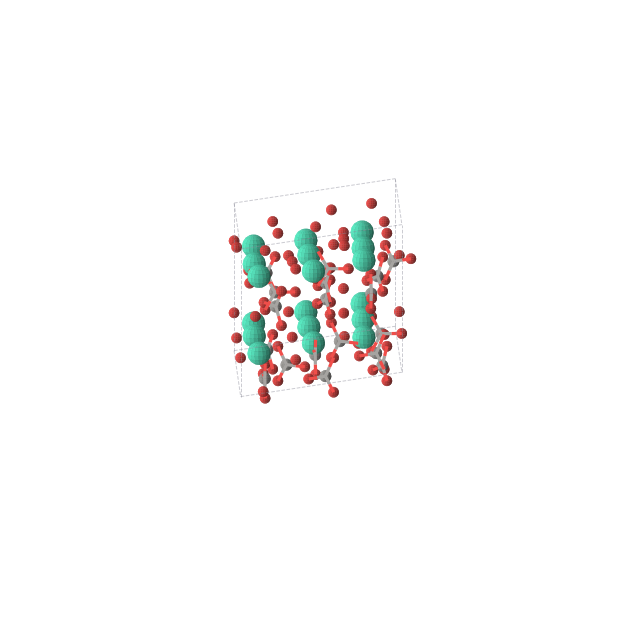 Crystal structure of CDyO4 (hexagonal, P-6 (No. 174))