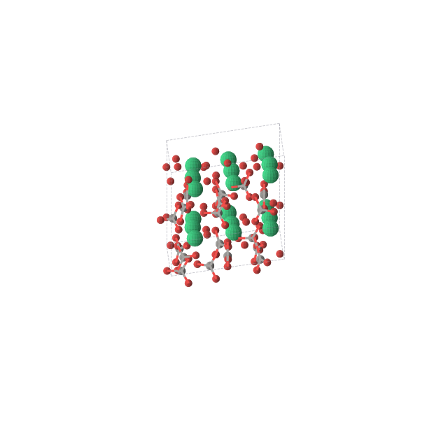 Crystal structure of CErO4 (hexagonal, P-6 (No. 174))