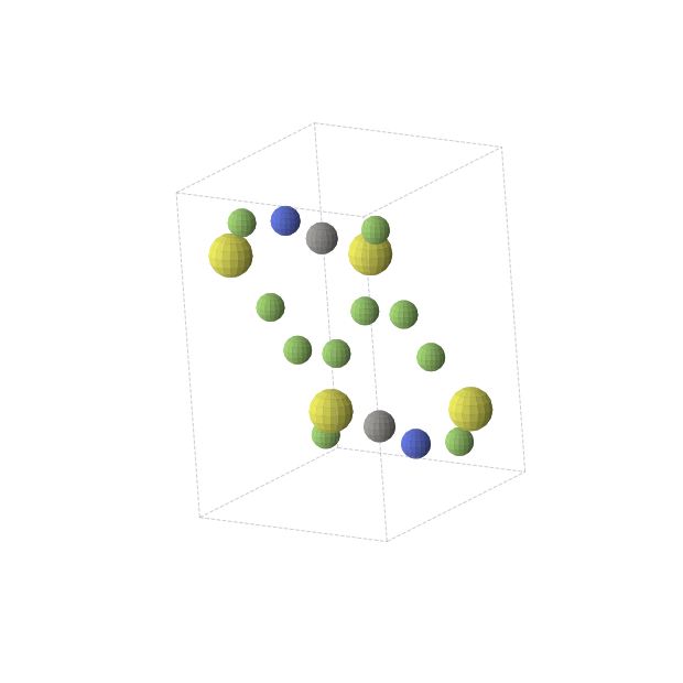 Crystal structure of C2F10N2S4 (triclinic, P-1 (No. 2))