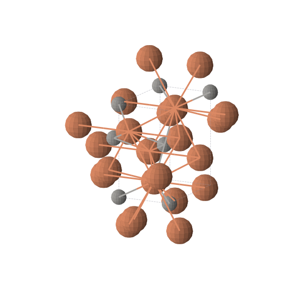 Crystal structure of C2Fe4 (orthorhombic, Pnnm (No. 58))