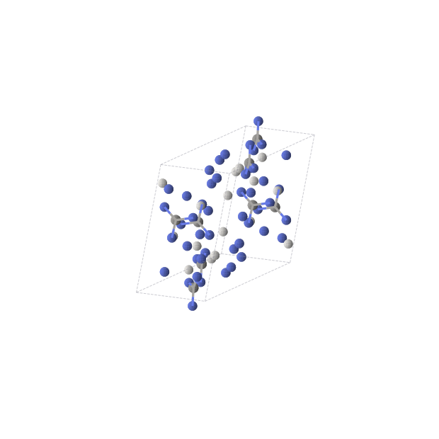 Crystal structure of H2CN5 (monoclinic, C2/c (No. 15))