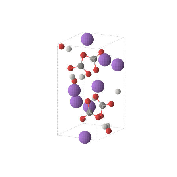 Crystal structure of C4H8Na8O16 (orthorhombic, Pca21 (No. 29))